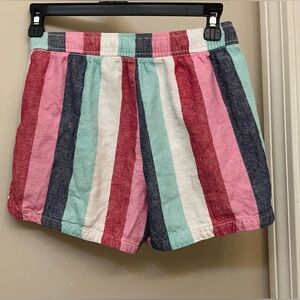 Girls Old Navy Multicolor Striped Shorts Size XLG 14/16, Bundle for deals!